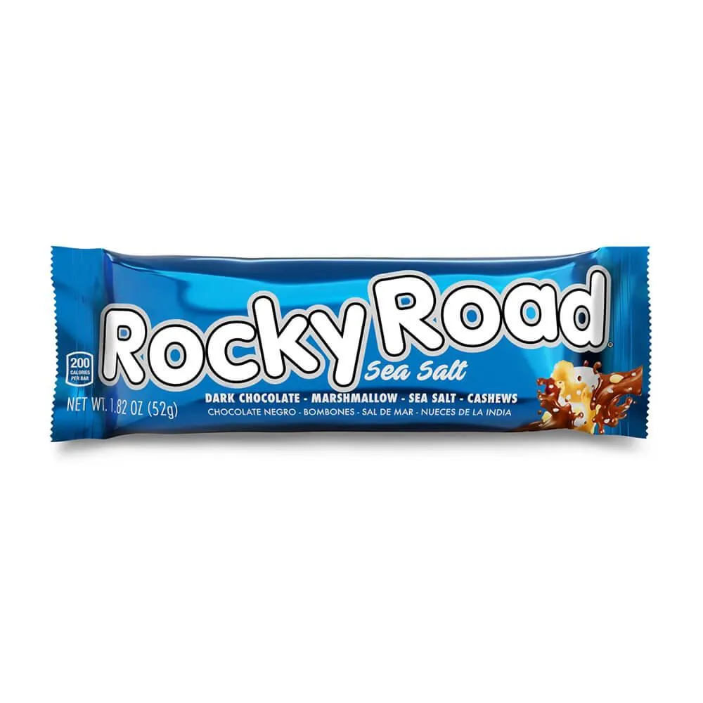Rocky Road Sea Salt Candy Bars: 24-Piece Box - Image 3