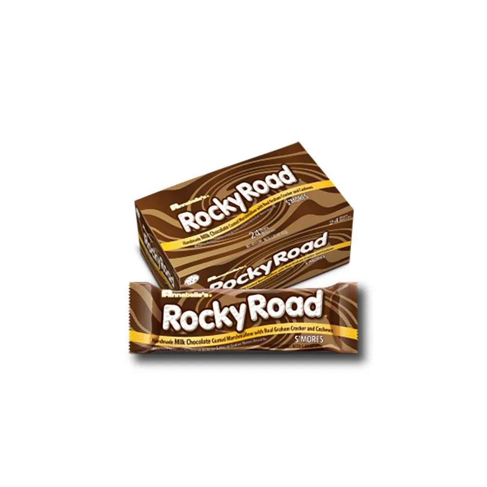 Rocky Road Smores Candy Bars: 24-Piece Box - Image 3