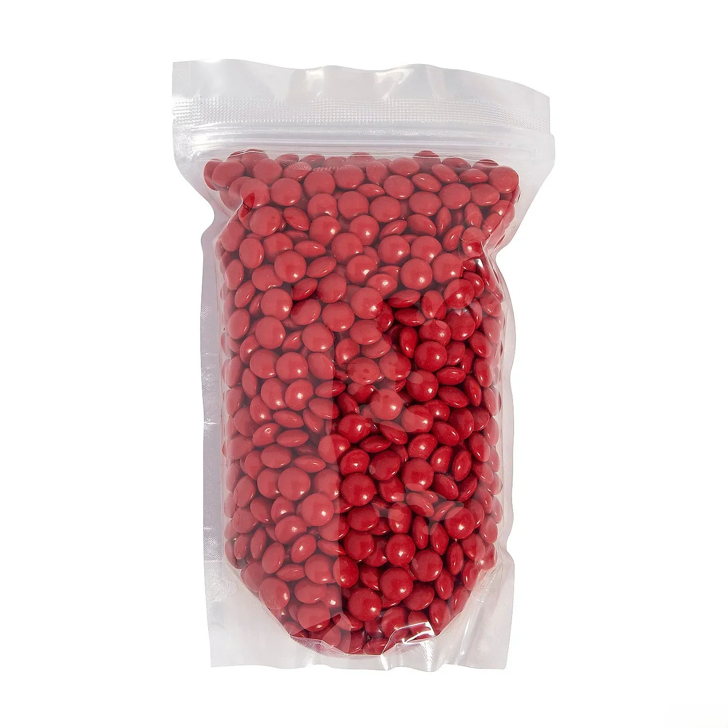 Milk Chocolate Gems - Red: 2LB Bag - Image 3
