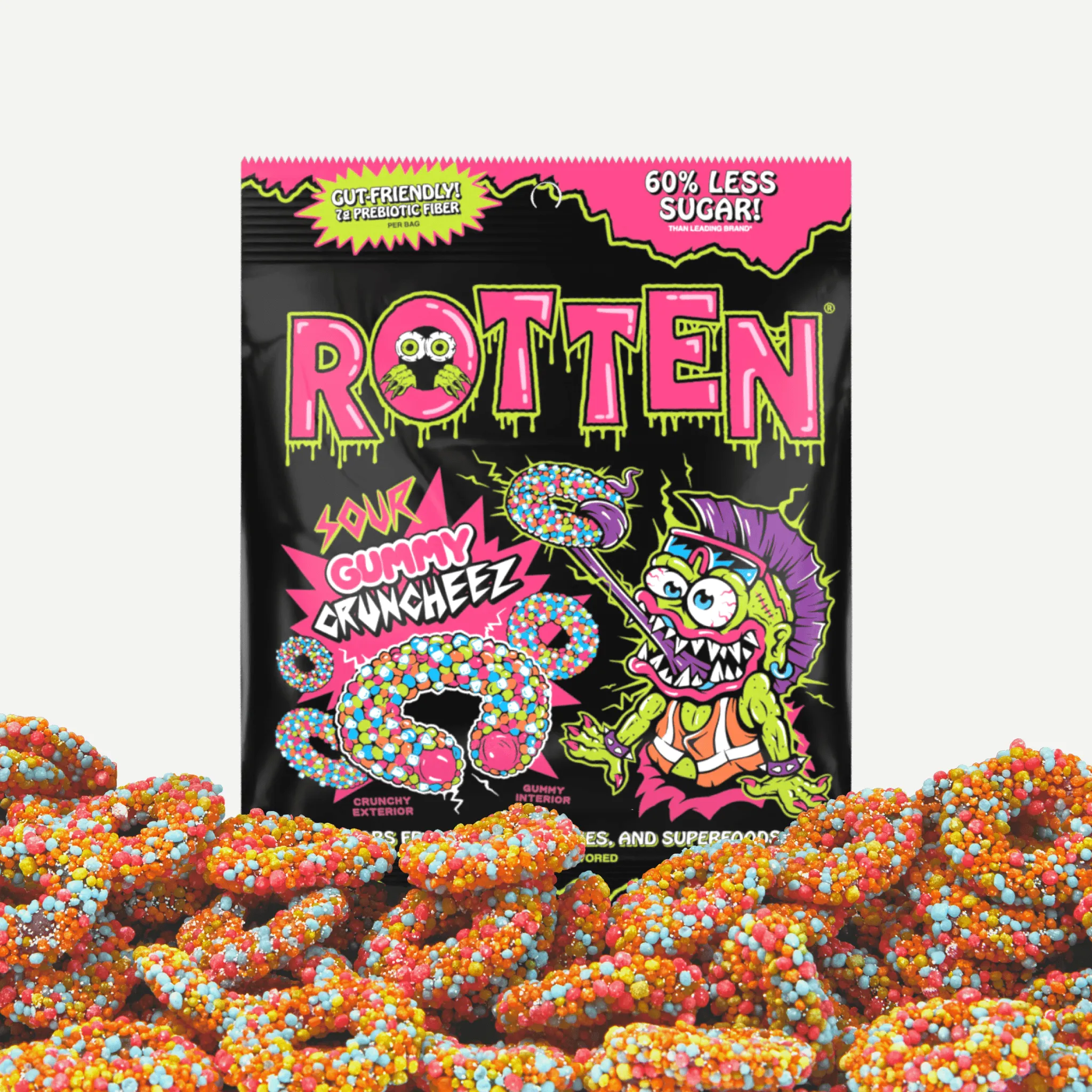 Rotten Gummy Cruncheez, 1.8 Ounce Single Serve - Image 8