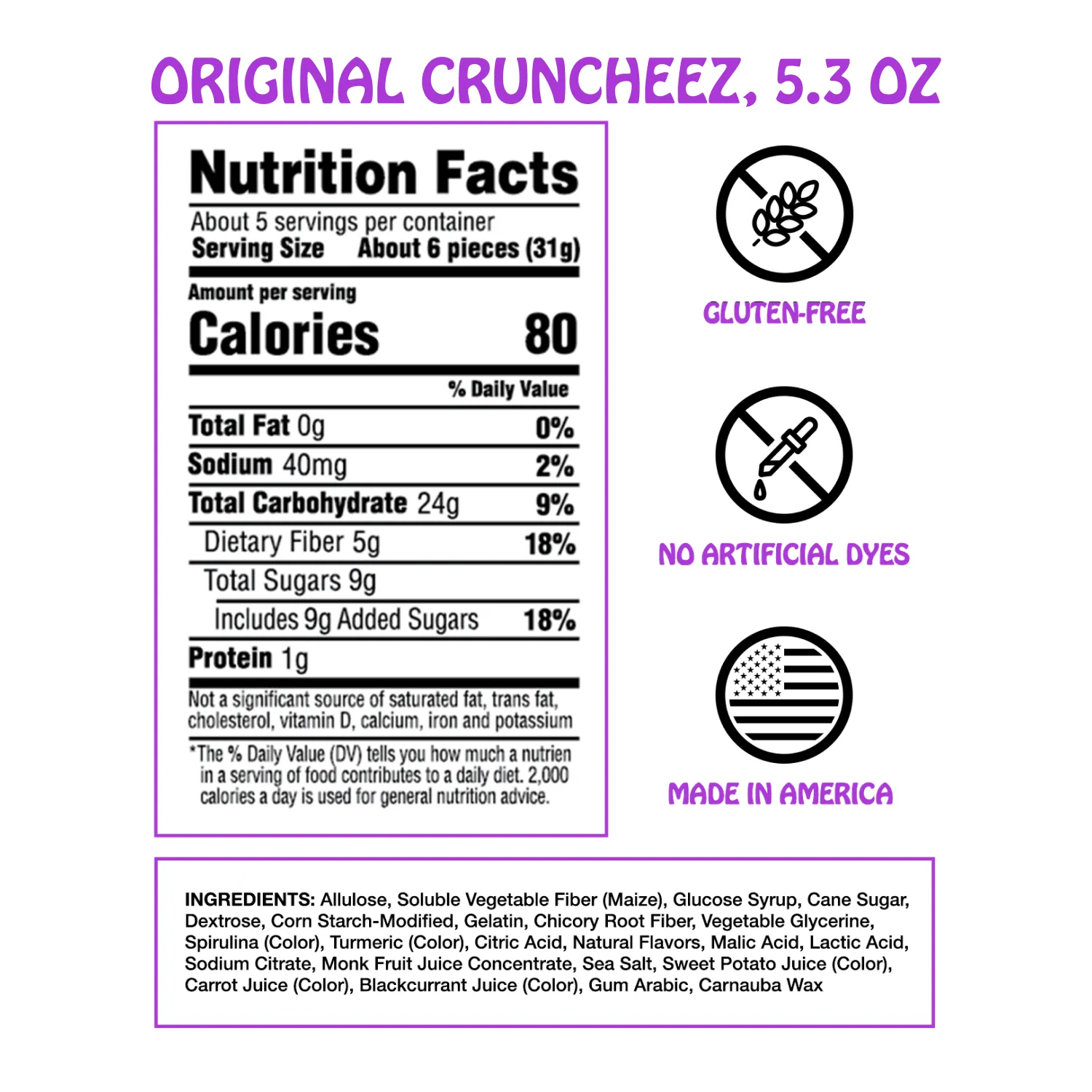 Rotten Gummy Cruncheez, 5.3 Ounce XL Share Size - Image 5