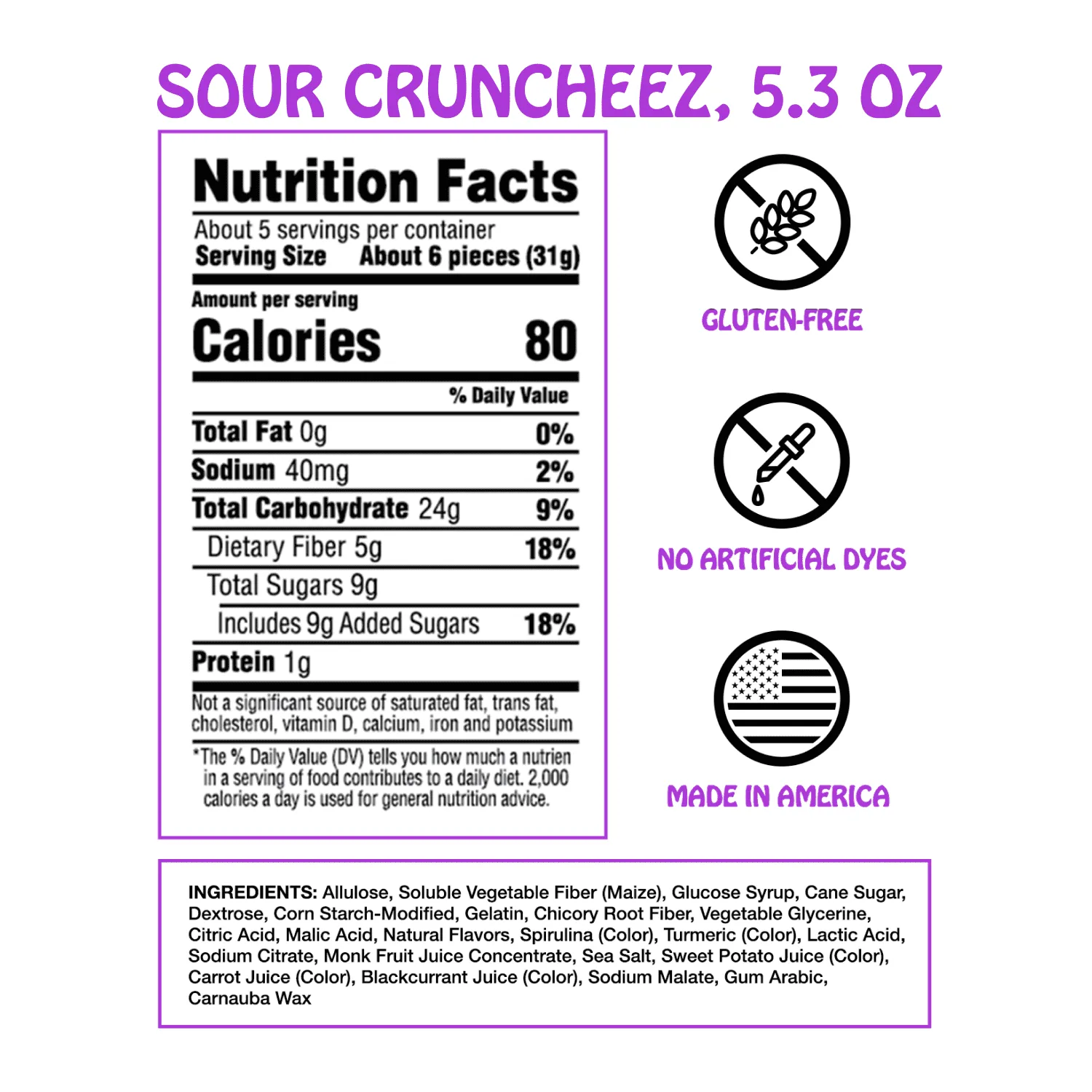 Rotten Gummy Cruncheez, 5.3 Ounce XL Share Size - Image 6