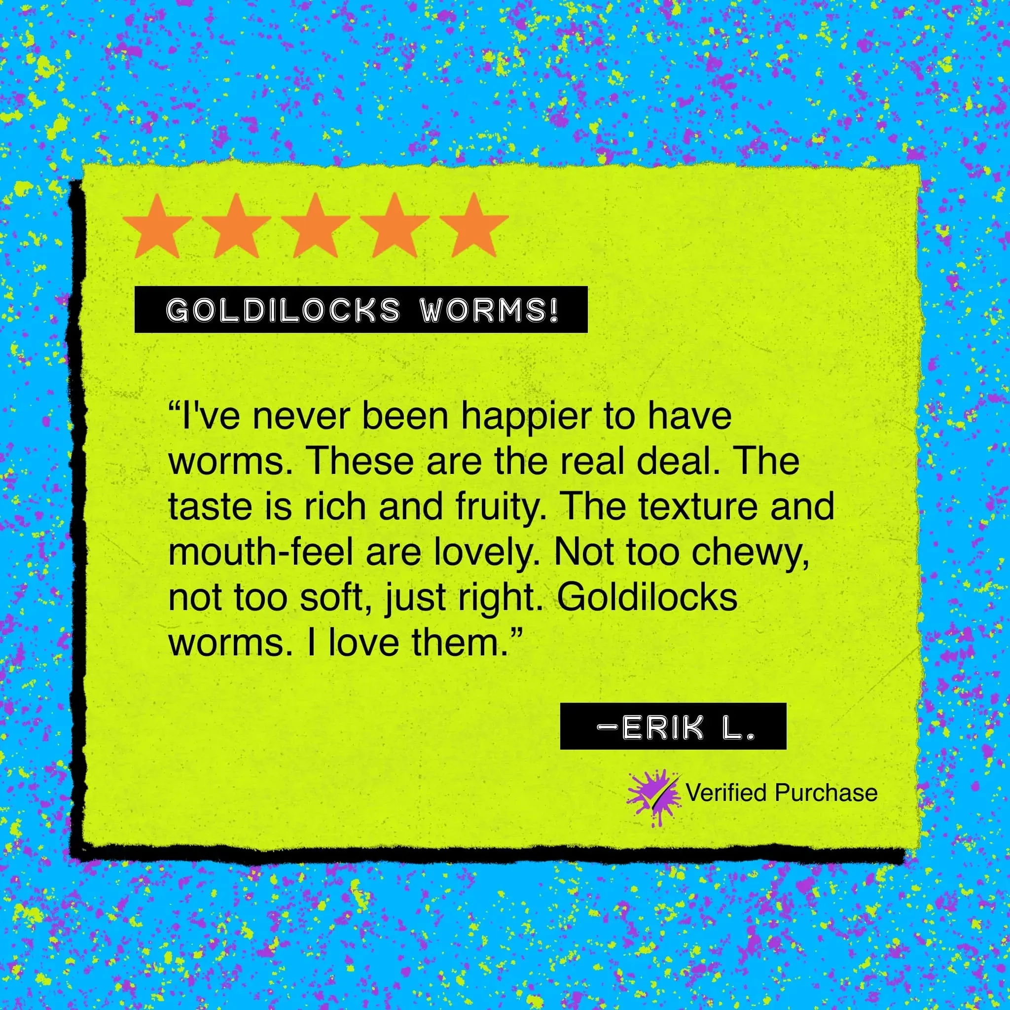 Rotten Gummy Worms: 5.3-Ounce Resealable Bags - Image 3