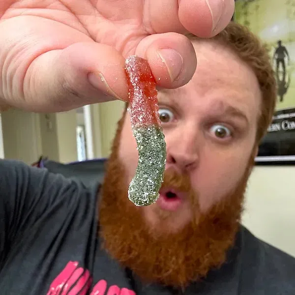 Rotten Gummy Worms: 5.3-Ounce Resealable Bags - Image 8