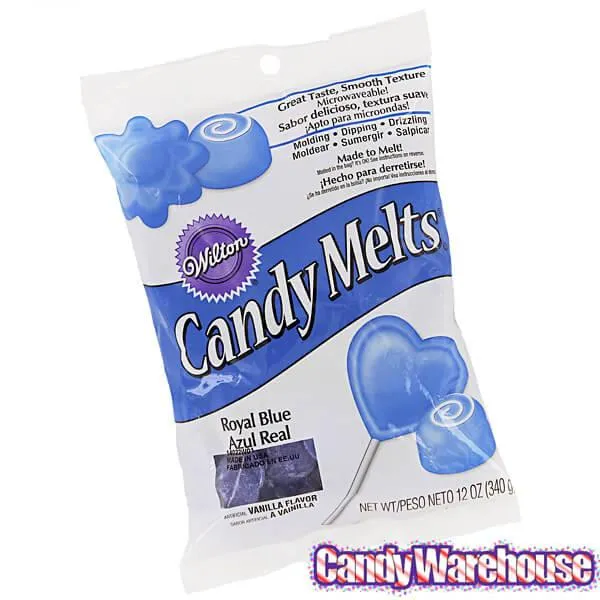 Candy Melts - Royal Blue: 12-Ounce Bag - Image 3