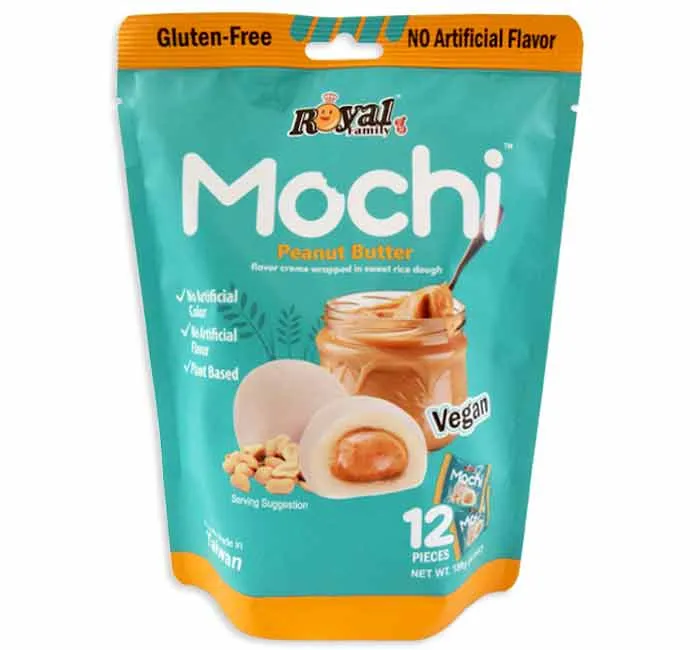 Royal Mochi - Peanut Butter Peg Bag: 12-Piece Case