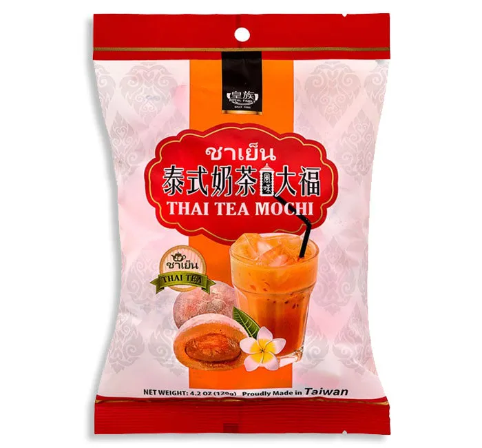 Royal Mochi - Thai Tea Peg Bag: 12-Piece Case