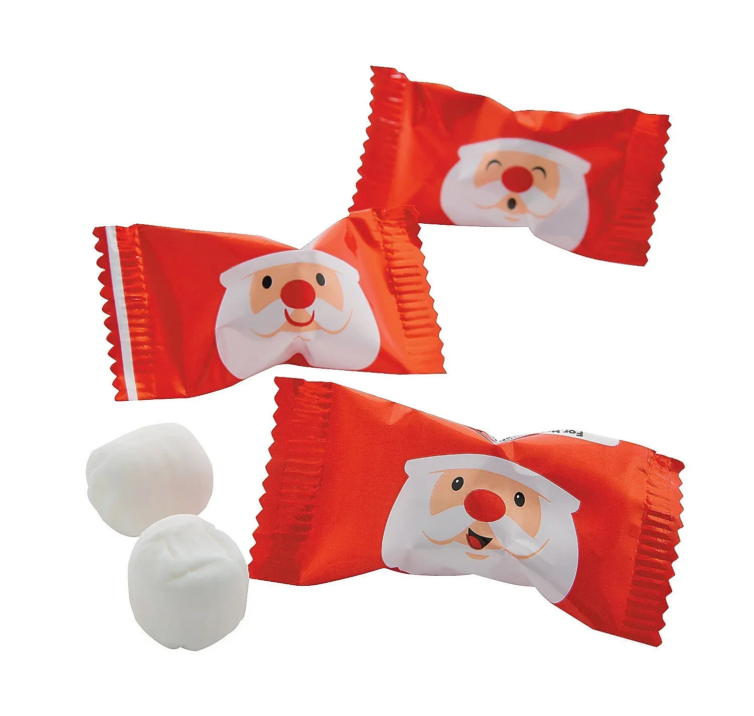 Santa Christmas Buttermint Creams: 108-Piece Bag