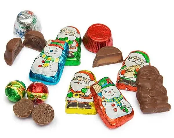 Palmer Santa's Merry Mix of Chocolate Candy: 2.75LB Bag