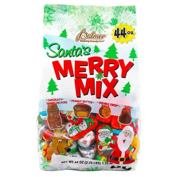 Palmer Santa's Merry Mix of Chocolate Candy: 2.75LB Bag - Image 2