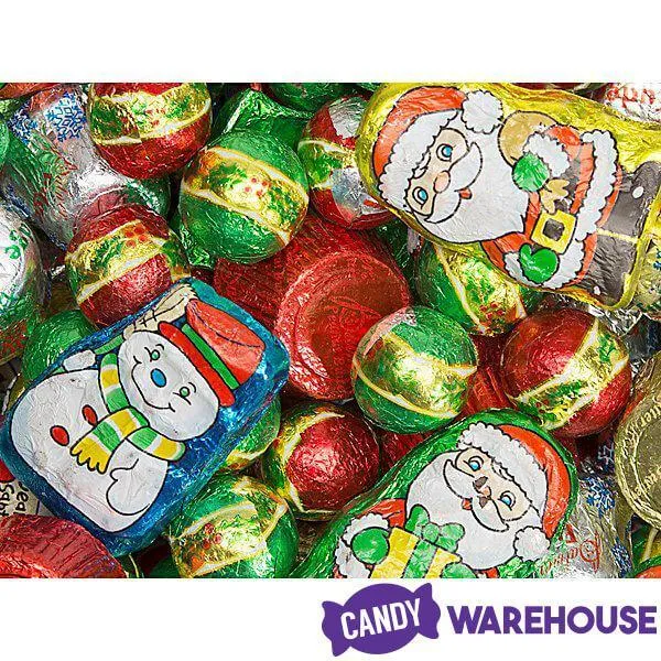 Palmer Santa's Merry Mix of Chocolate Candy: 2.75LB Bag - Image 3