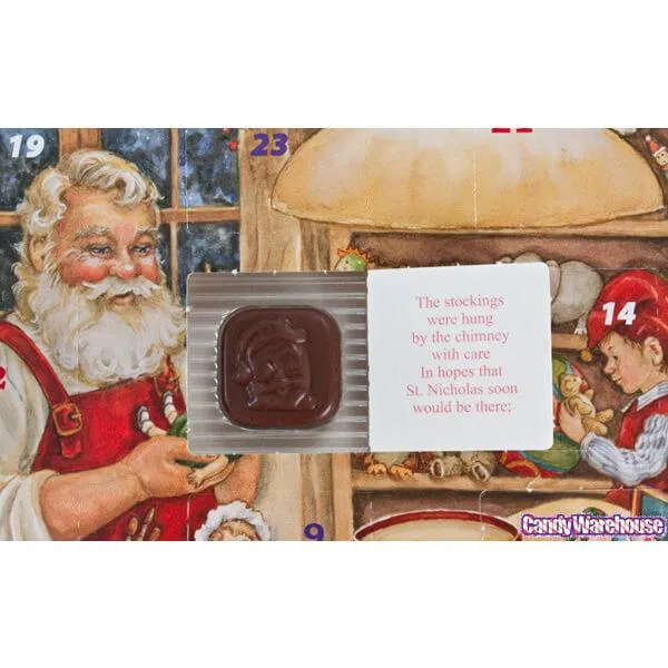 Santa's Naughty or Nice List Chocolate Advent Calendar - Image 3