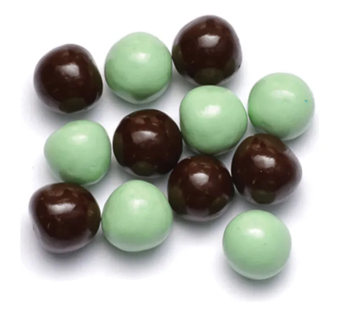 Sconza Mint Cookie Crisps Chocolate Balls: 5LB Case