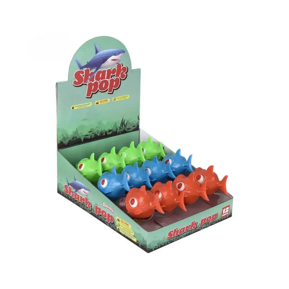 Shark Pop Lollipops: 12-Piece Box - Image 3