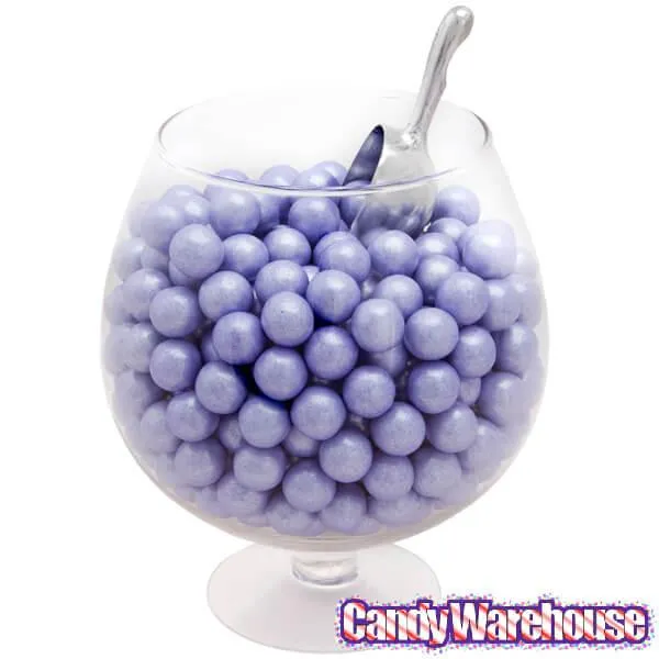 Shimmer Pearl Lavender Purple 1-Inch Gumballs: 2LB Bag - Image 2