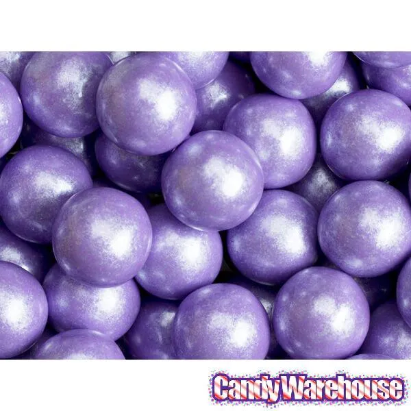 Shimmer Pearl Lavender Purple 1-Inch Gumballs: 2LB Bag - Image 3