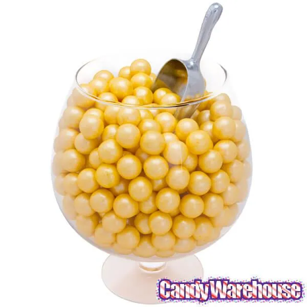 Shimmer Pearl Yellow 1-Inch Gumballs: 2LB Bag - Image 2