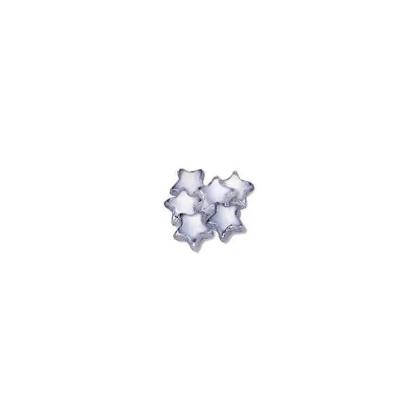 Madelaine Foiled Milk Chocolate Stars - Silver: 10LB Bag - Image 4