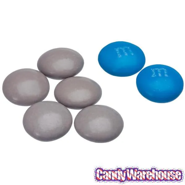 Milk Chocolate Gems - Silver Grey: 2LB Bag - Image 2