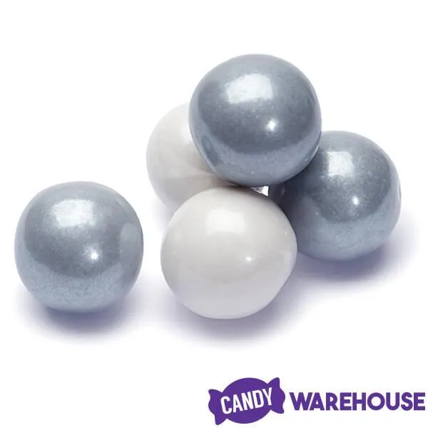 Gumballs Color Combo - Silver and White: 4LB Box - Image 3