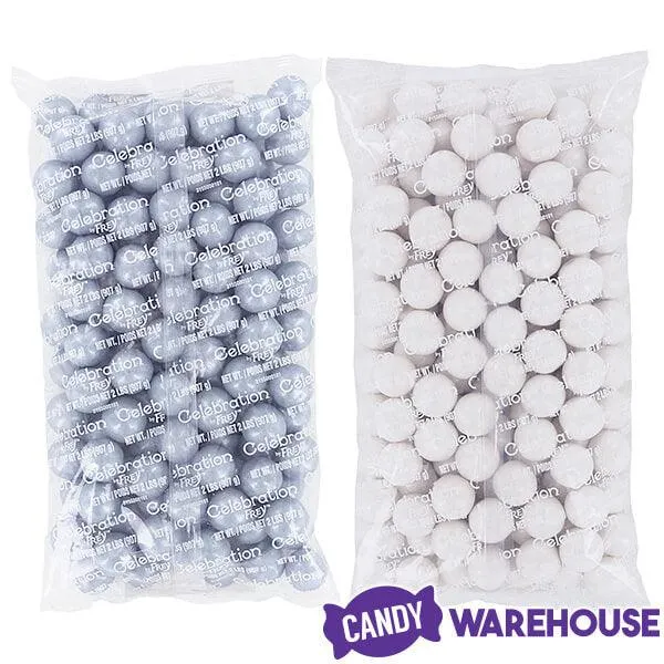 Gumballs Color Combo - Silver and White: 4LB Box - Image 4