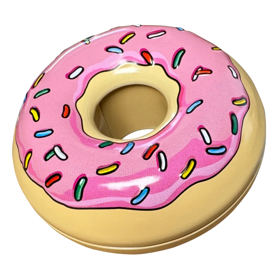 Simpsons Donut Sweets Candy Tins: 12-Piece Display - Image 2