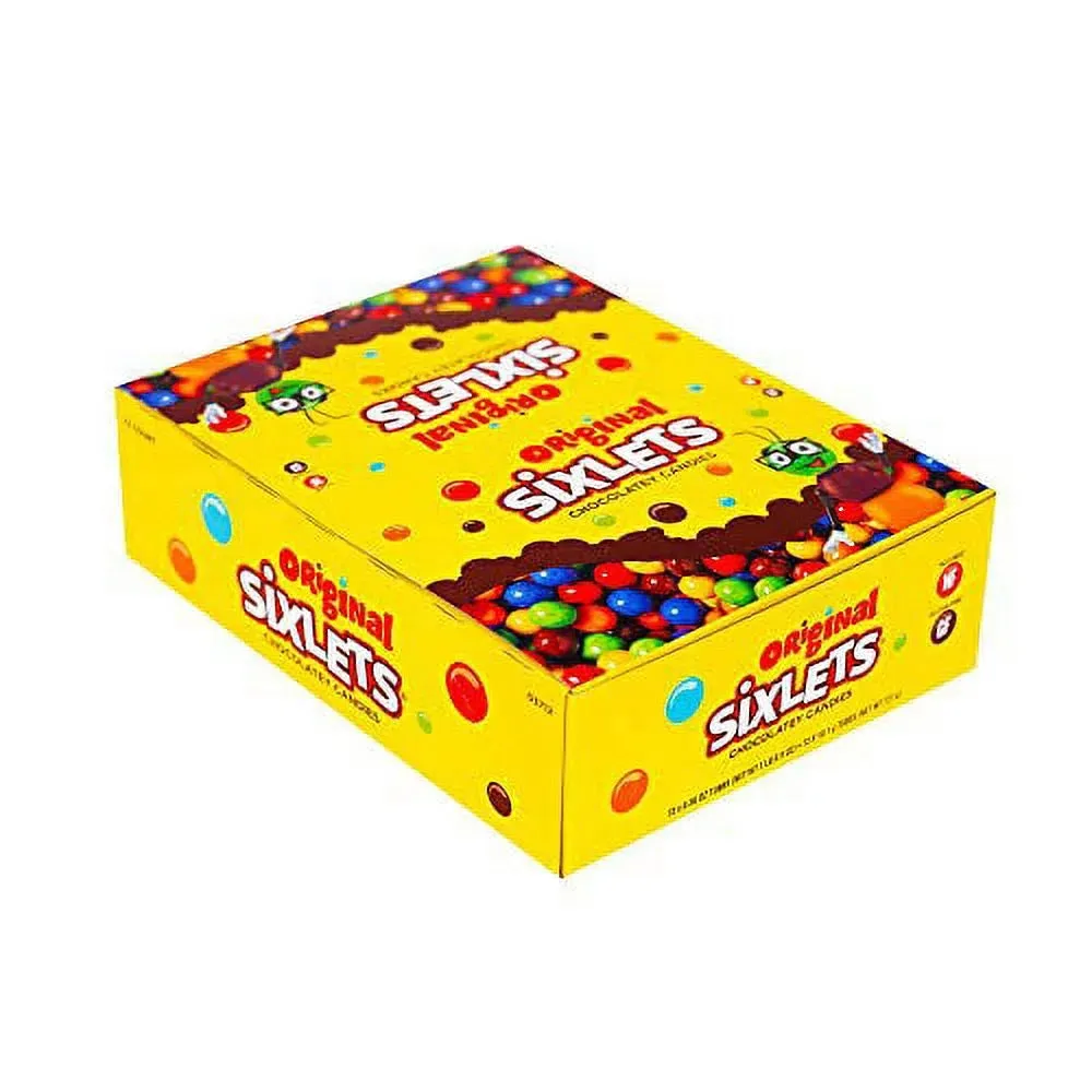 Sixlets Candy Tubes: 72-Piece Box - Image 2