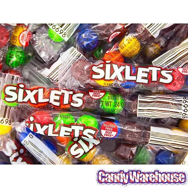 Sixlets 8-Ball Tube Candy Packets: 5LB Bag - Image 3