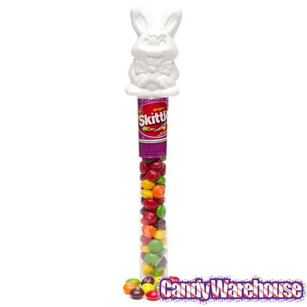 Skittles Candy Filled Easter Bunny Toppers: 12-Piece Display - Image 3