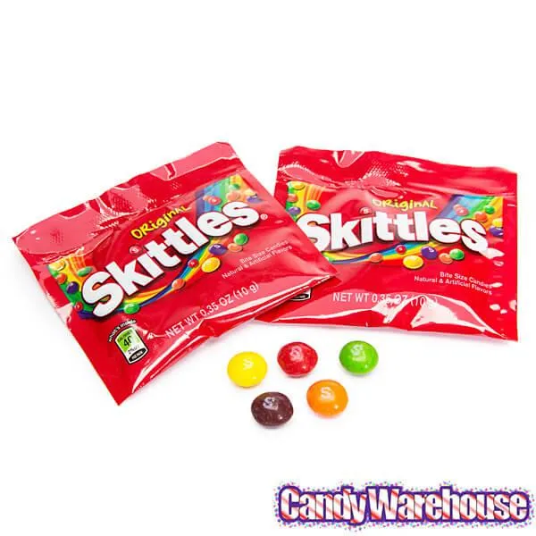 Skittles Candy Fun Size Packs: 100-Piece Box - Image 4