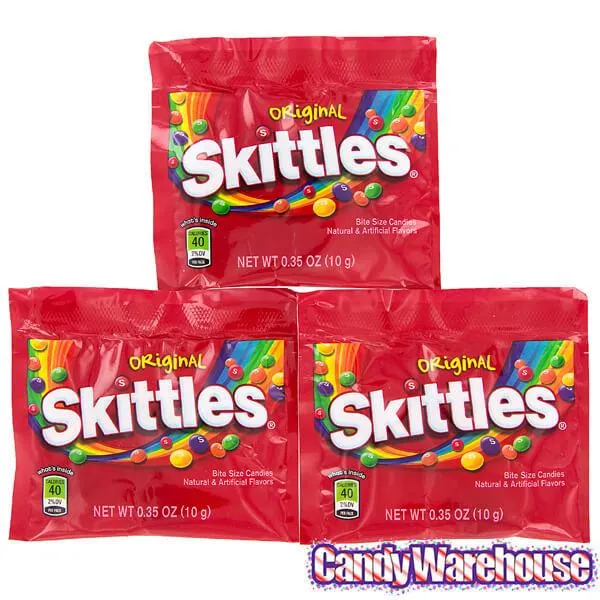 Skittles Candy Fun Size Packs: 100-Piece Box - Image 5