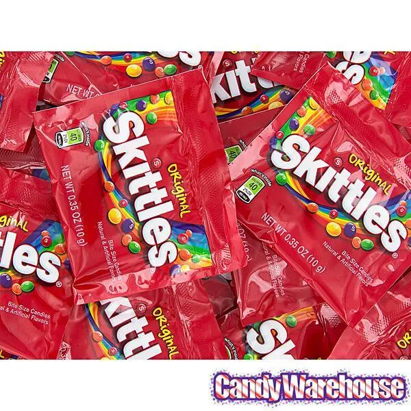 Skittles Candy Fun Size Packs: 100-Piece Box - Image 7