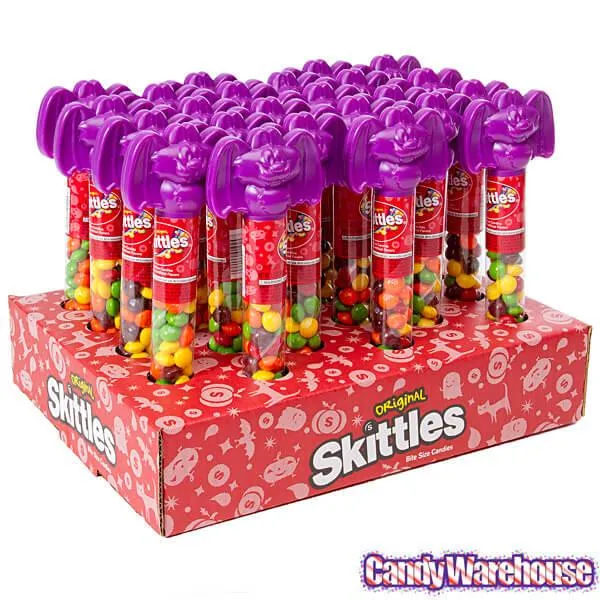 Skittles Candy Halloween Tube Toppers: 12-Piece Display - Image 2