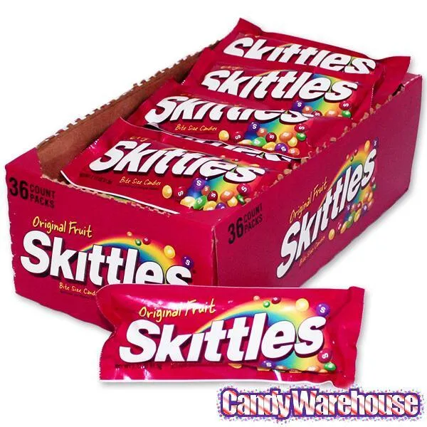 Skittles Candy Packs - Original: 36-Piece Box - Image 4
