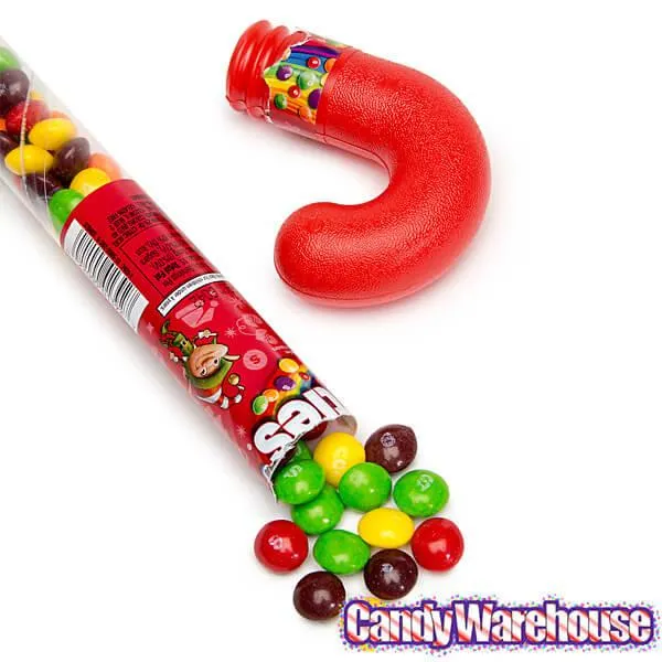 Skittles Filled Tubular Candy Cane - Image 3