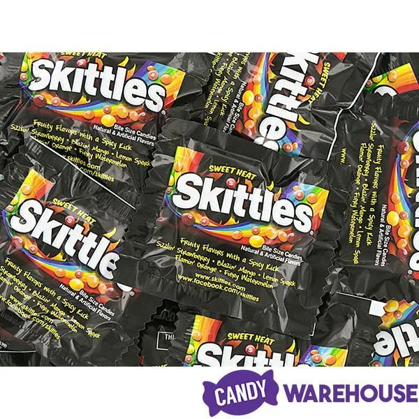 Skittles Candy Fun Size Packs - Sweet Heat: 9.11-Ounce Bag - Image 2