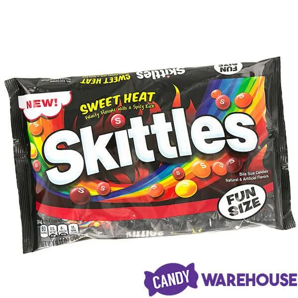 Skittles Candy Fun Size Packs - Sweet Heat: 9.11-Ounce Bag - Image 4