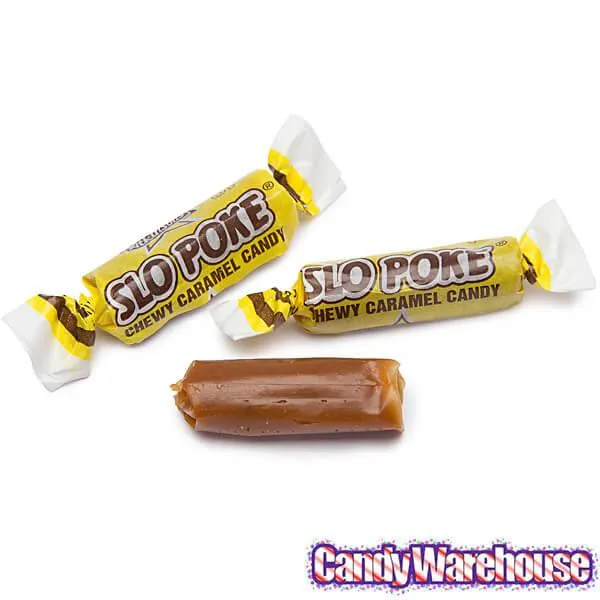 Slo Poke Bite Size Caramel Candy: 15LB Case - Image 2
