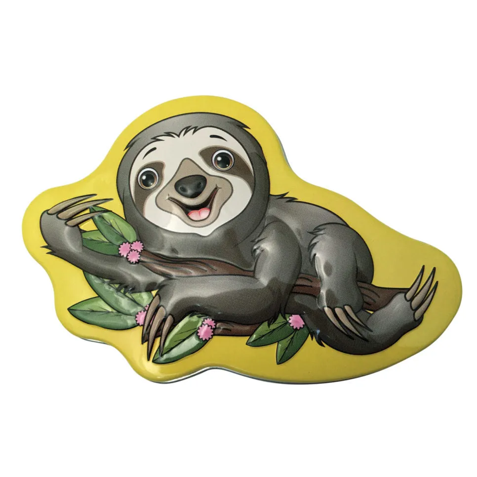 Sloth Sour Strawberry Candy Tin: 12-Piece Display - Image 2