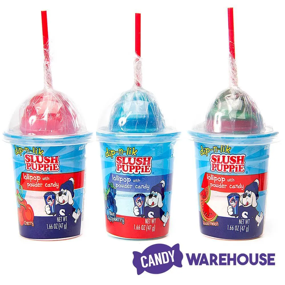 Slush Puppie Dip-n-Lik Candy Packs: 12-Piece Display - Image 2
