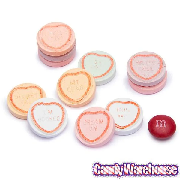 Smarties Love Hearts Candy Rolls: 5LB Bag - Image 2
