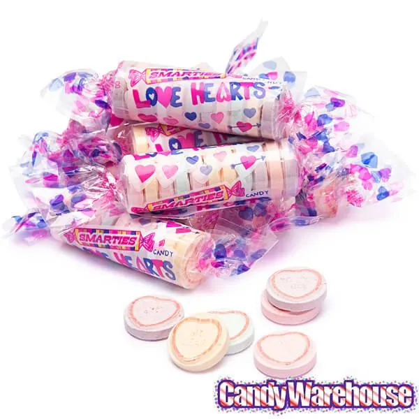 Smarties Love Hearts Candy Rolls: 5LB Bag - Image 4