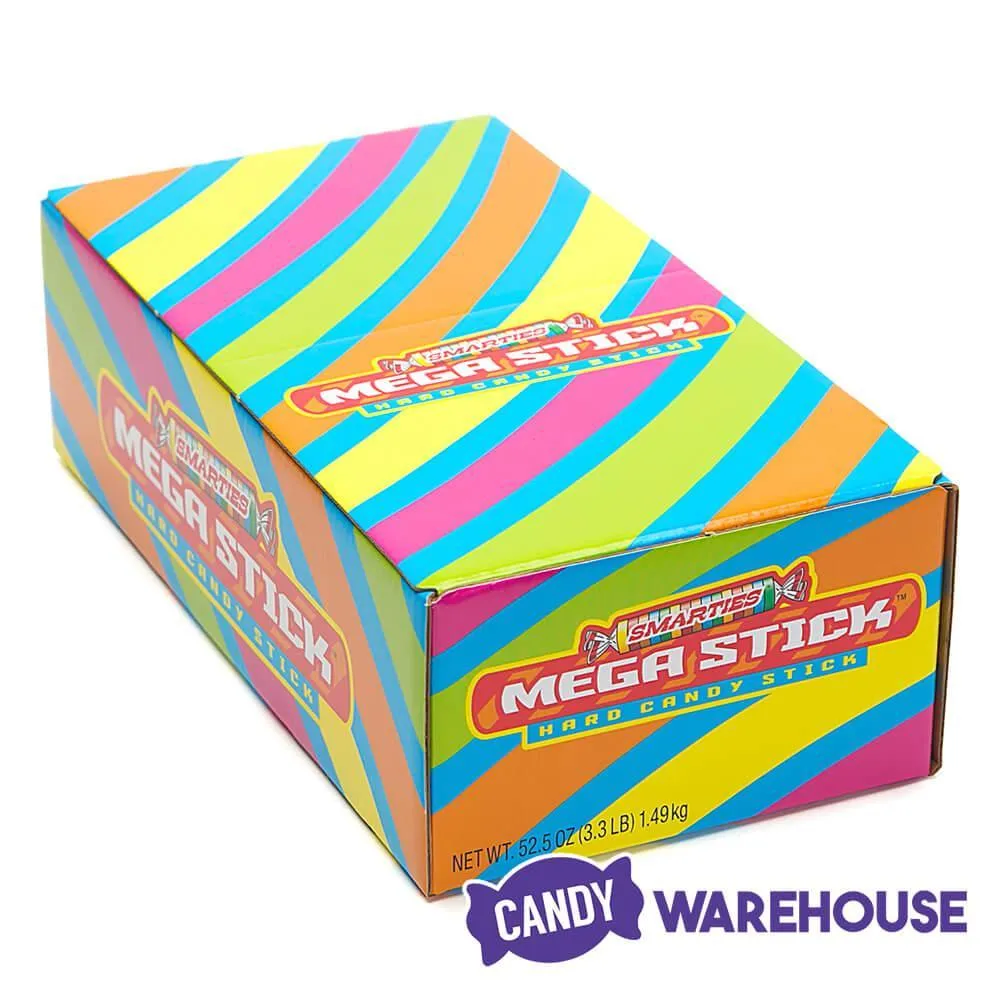 Smarties Mega Candy Sticks: 15-Piece Box - Image 4