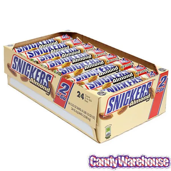 Snickers Almond King Size Candy Bars: 24-Piece Box - Image 3