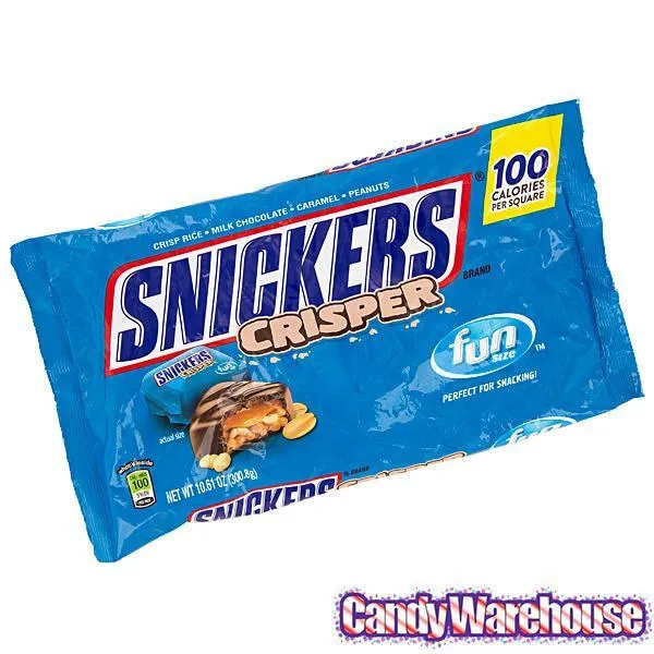Snickers Crisper Fun Size Candy Bars: 15-Piece Bag - Image 2