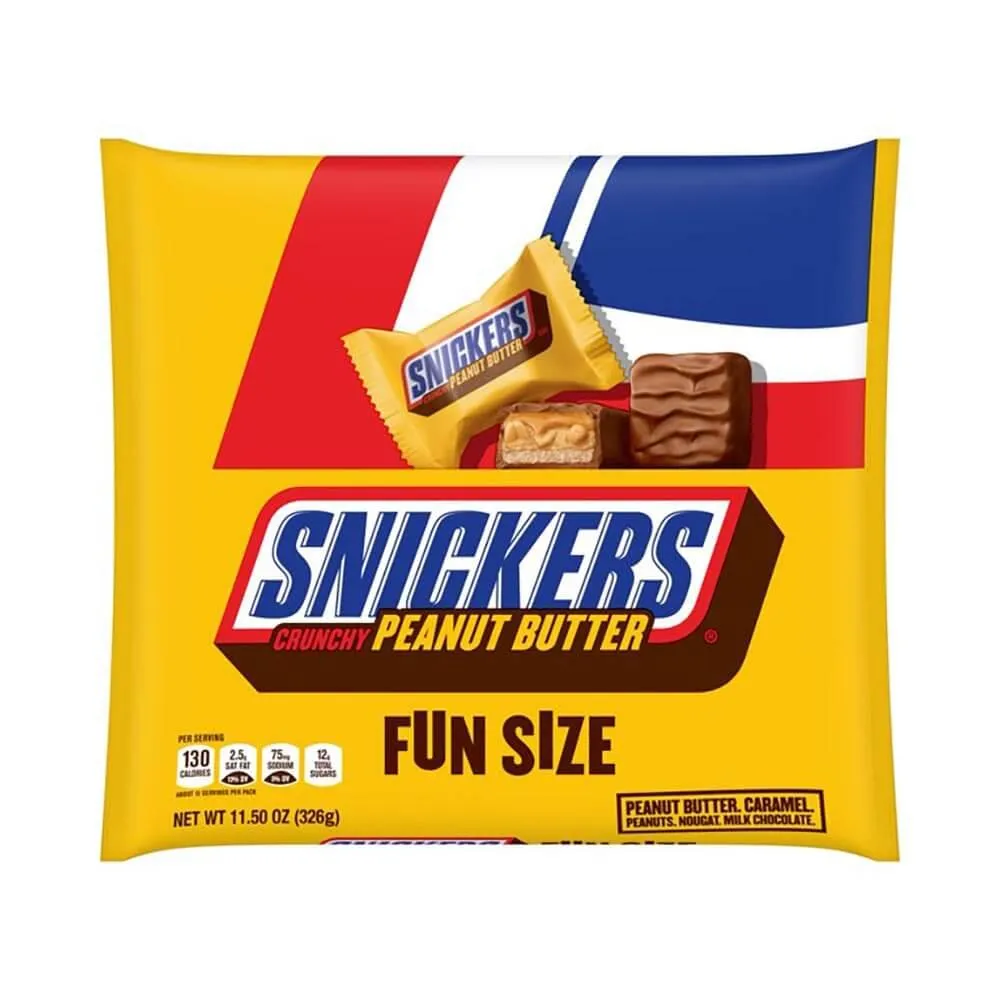 Snickers Peanut Butter Squared Fun Size Candy Bars: 12-Piece Bag - Image 3