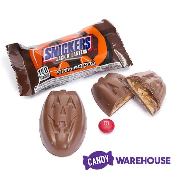 Snickers Halloween Pumpkin Candy Bars: 24-Piece Box - Image 2