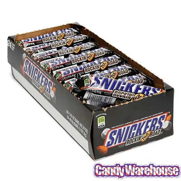 Snickers Rockin' Nut Road Candy Bars: 24-Piece Box - Image 3