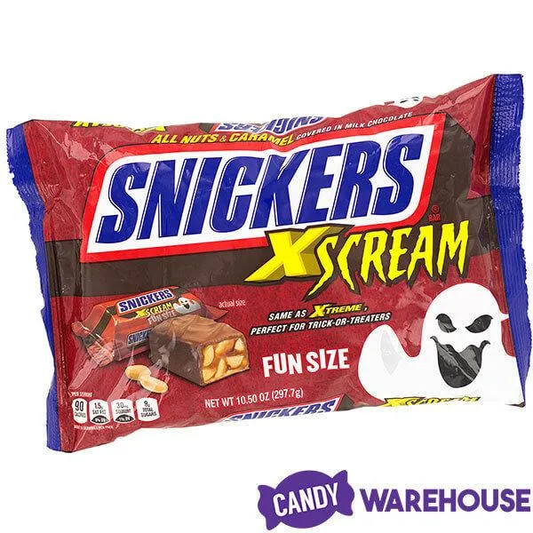 Snickers X-Scream Fun Size Candy Bars: 15-Piece Bag - Image 3
