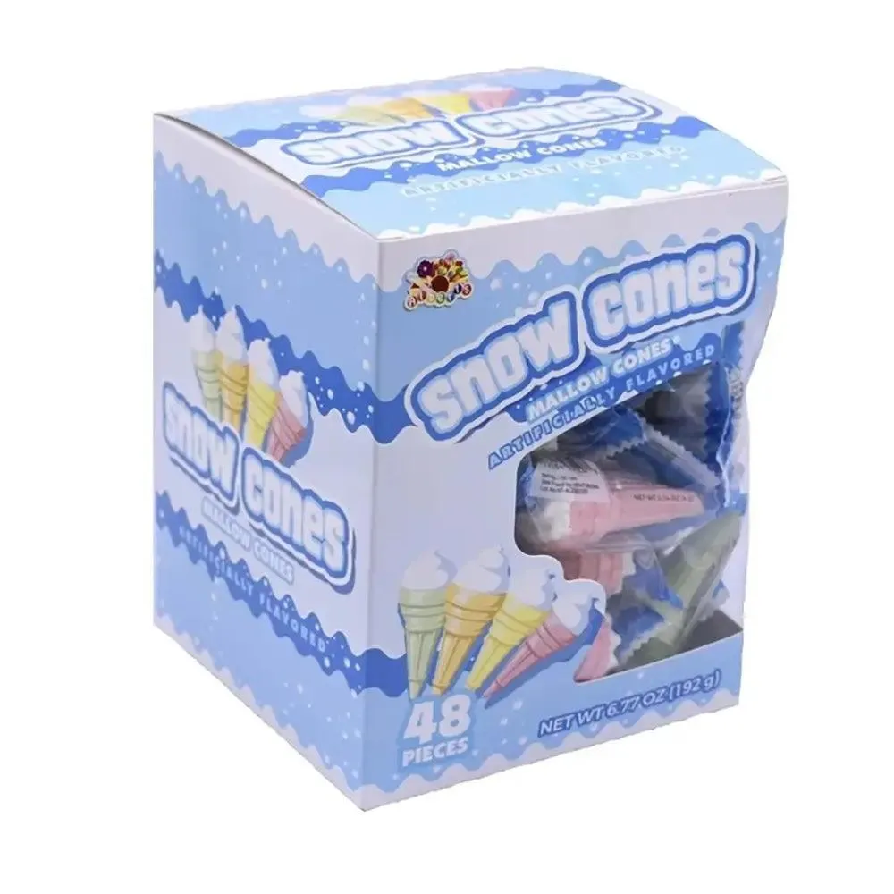 Snow Cones Mallow Cones: 48-Piece Box - Image 3